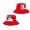 St. Louis Cardinals Red 2022 4th Of July Stars Stripes Bucket Hat