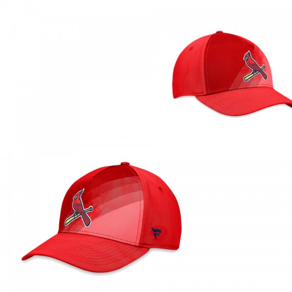 Men's St. Louis Cardinals Red Iconic Gradient Flex Hat
