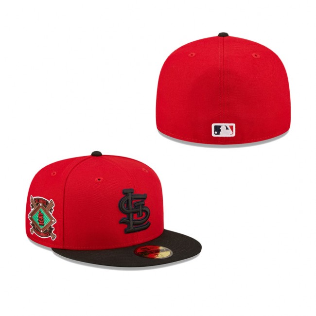 Men's St. Louis Cardinals Red Team AKA 59FIFTY Fitted Hat