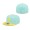Men's St. Louis Cardinals New Era Turquoise Yellow Spring Color Pack Two-Tone 59FIFTY Fitted Hat