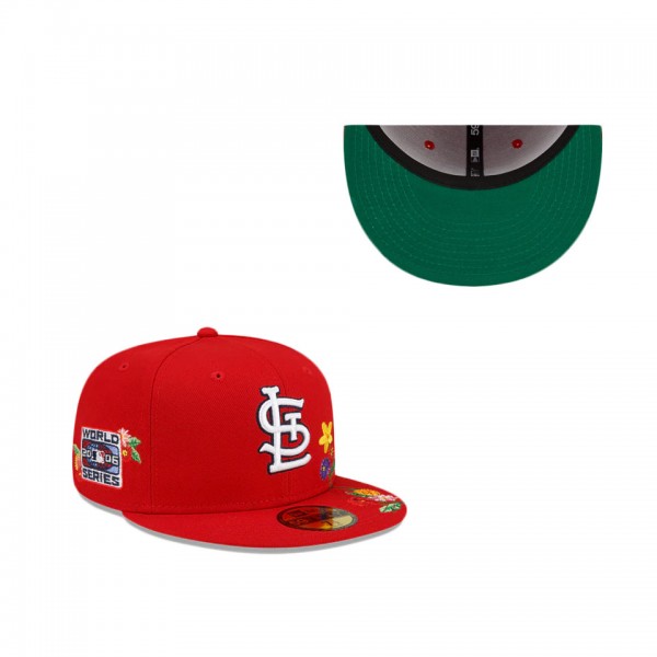St. Louis Cardinals Visor Bloom 59FIFTY Fitted Hat