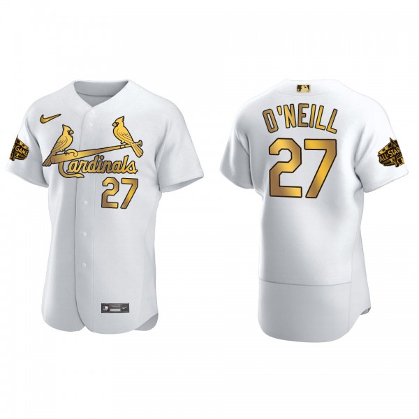 Tyler O'Neill St. Louis Cardinals White Gold MLB All-Star Game Jersey