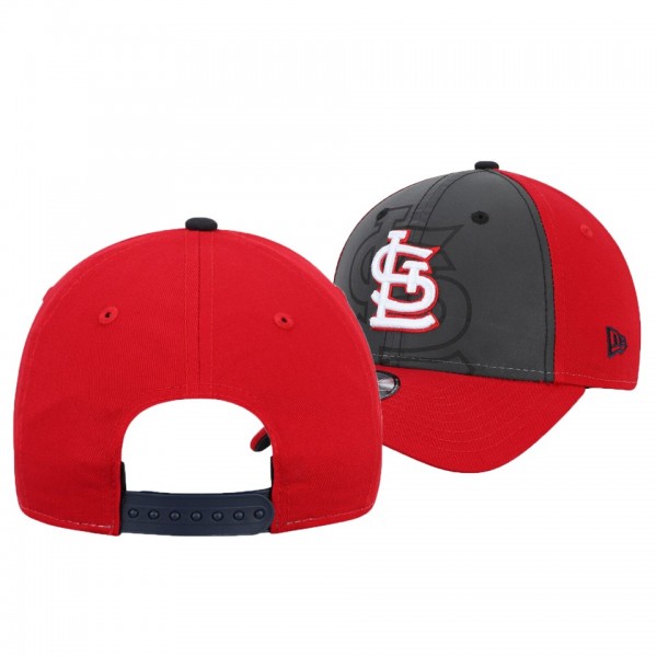 Youth Cardinals Reflect Gray 9FORTY Adjustable New Era Hat