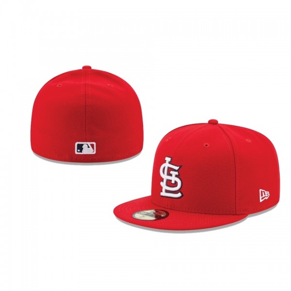Youth St. Louis Cardinals Authentic Collection Red 59FIFTY Fitted Hat