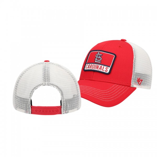 Youth St. Louis Cardinals Zoomer MVP Red Trucker Snapback Hat