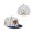 Men's Washington Nationals New Era White Navy MLB X Big League Chew Original 59FIFTY Fitted Hat