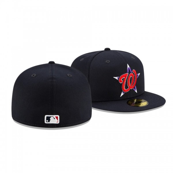 Washington Nationals 2021 MLB All-Star Game Navy On-Field 59FIFTY Fitted Hat