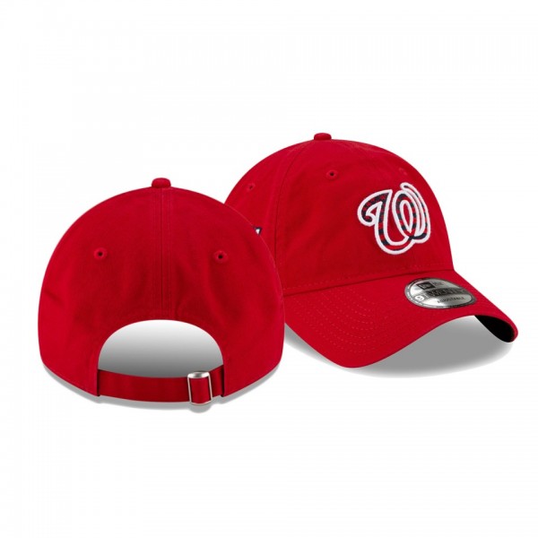 Washington Nationals 2021 Independence Day Red 9TWENTY Adjustable 4th Of July Hat