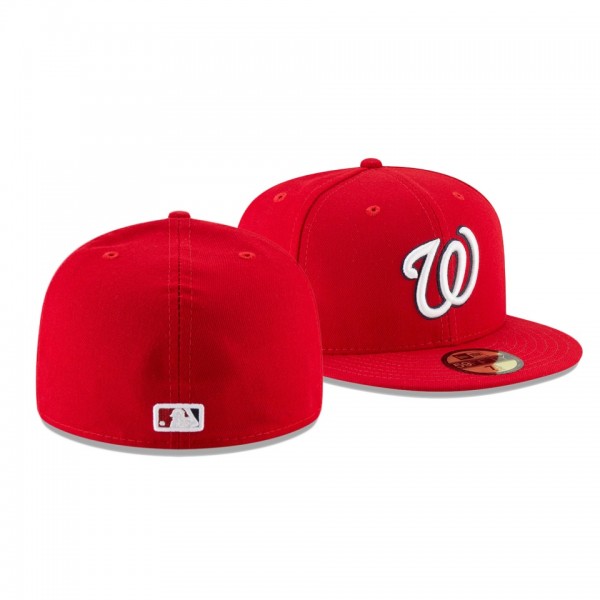Washington Nationals 2021 MLB All-Star Game Red Workout Sidepatch 59FIFTY Hat