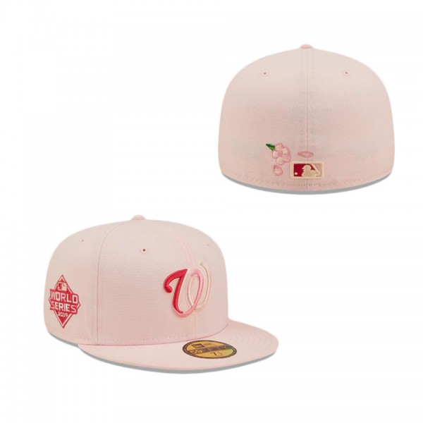 Washington Nationals Blossoms Fitted Hat