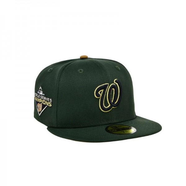 Washington Nationals MLB Champagne 59FIFTY Hat