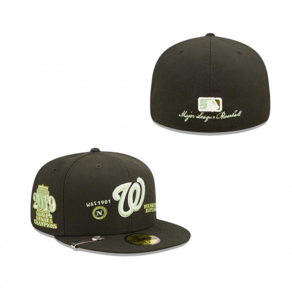 Washington Nationals Money Fitted Hat