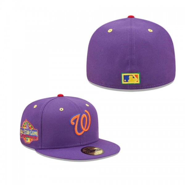 Washington Nationals Roygbiv 2.0 Fitted Hat