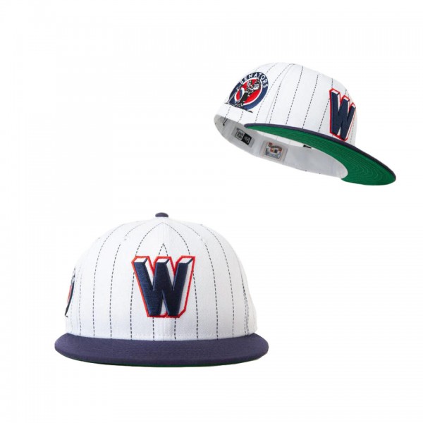 Washington Senators Pinstripe Fitted Hat