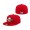 Men's Amarillo Sod Poodles New Era Red Authentic Collection 59FIFTY Fitted Hat