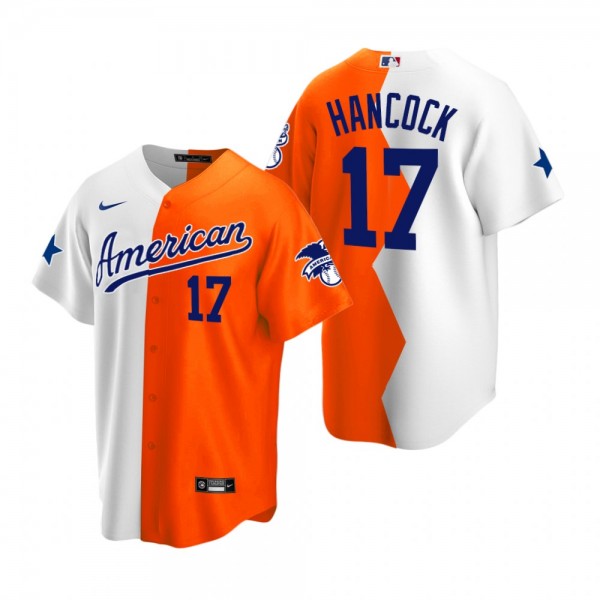 MLB Emerson Hancock Split White Orange 2022 All-Star Futures Game Jersey