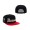 Men's Birmingham Black Barons Rings & Crwns Black Red Snapback Hat