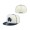 Men's Chicago American Giants Rings & Crwns Cream Navy Team Fitted Hat