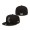 Men's Durham Bulls New Era Black Black Sox Theme Night 59FIFTY Fitted Hat