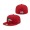Men's Great Lakes Loons New Era Red Authentic Collection 59FIFTY Fitted Hat