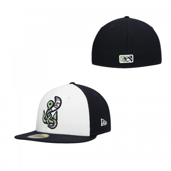 Gwinnett Stripers White Authentic Collection Team Alternate 59FIFTY Fitted Hat