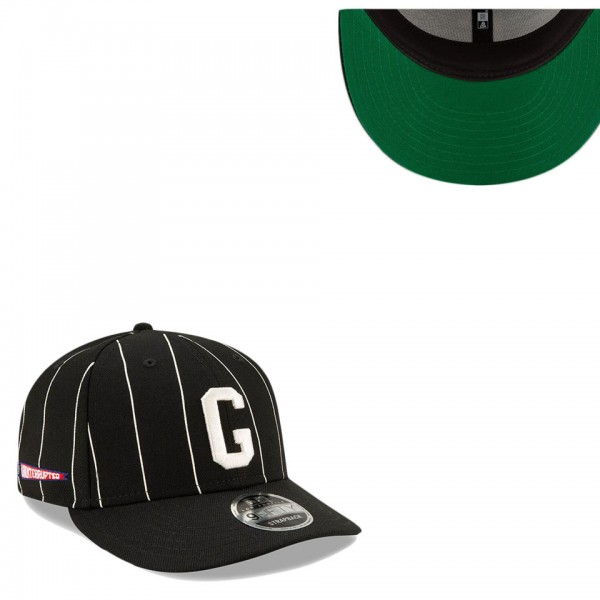 Homestead Grays Uninterrupted X Black Low Profile 9FIFTY Adjustable Hat