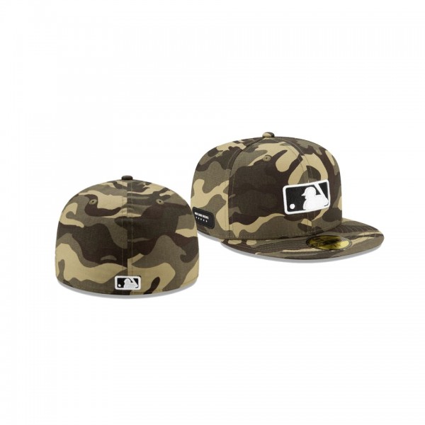 Men's MLB 2021 Armed Forces Day Camo On-Field 59FIFTY Fitted Hat