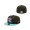 Men's Jacksonville Jumbo Shrimp New Era Black Theme Night 59FIFTY Fitted Hat