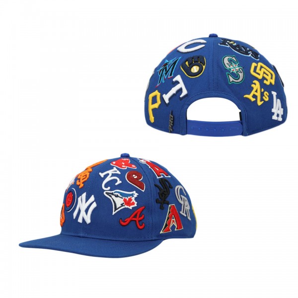 MLB Pro Standard Royal Pro League Wool Snapback Hat