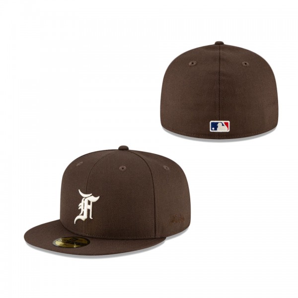 New Era X Fear Of God Essentials Fitted Hat Brown