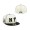 Men's New York Black Yankees Rings & Crwns Cream Black Team Fitted Hat