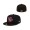 Quad Cities River Bandits Pitch Black 59FIFTY Fitted Hat