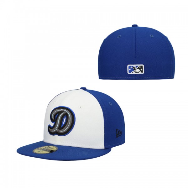 Men's Tulsa Drillers New Era Blue Authentic Collection Road 59FIFTY Fitted Hat