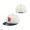 Men's Washington Black Senators Rings & Crwns Cream Navy Team Fitted Hat